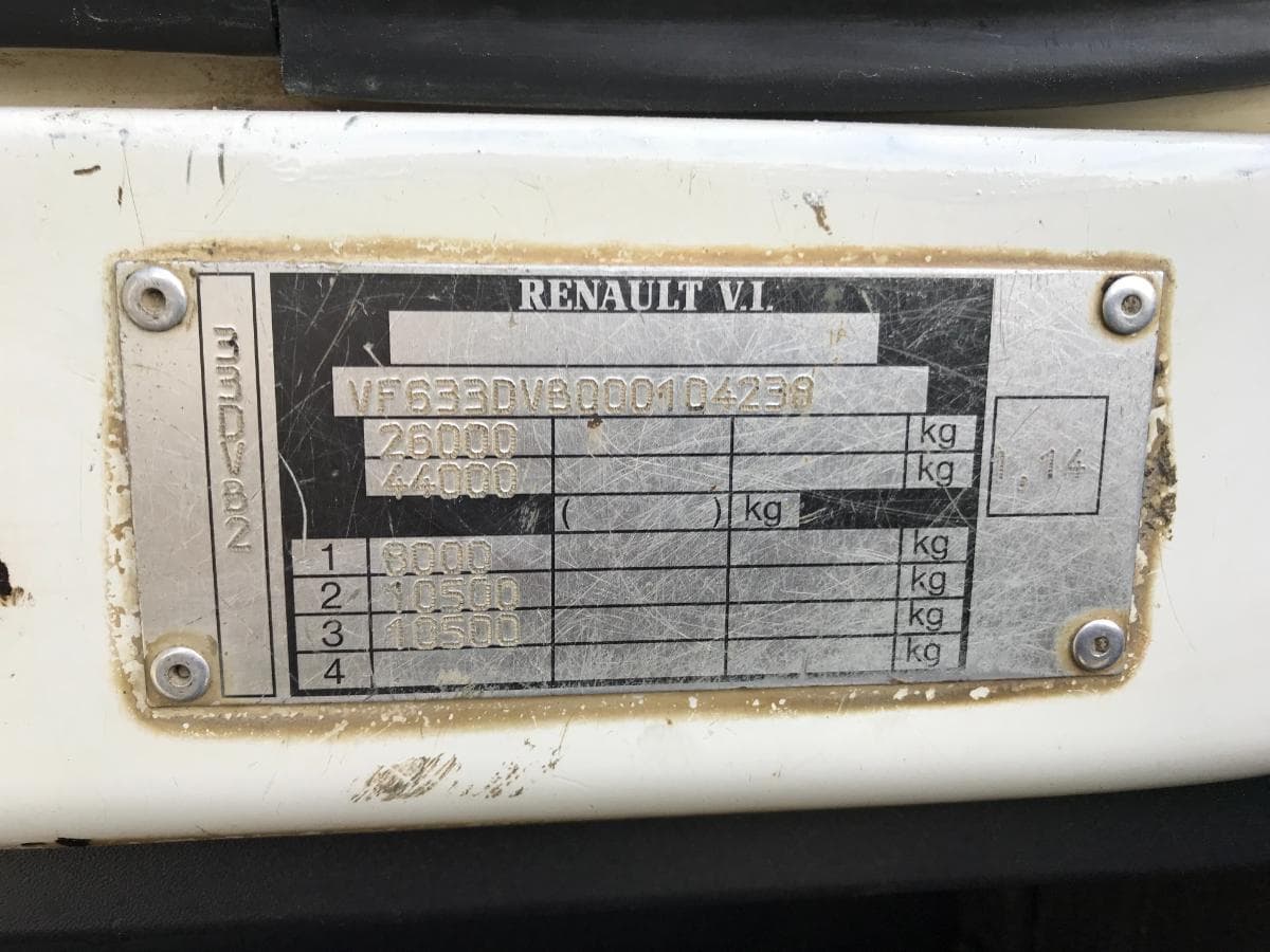 Renault Kerax 33DVB2 · Ano 2003 · Tribasculante — imagen 11