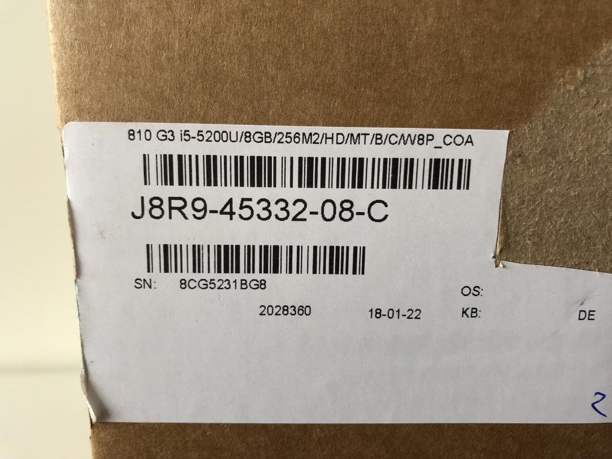 Portátil HP 810 G3 — imagem 14
