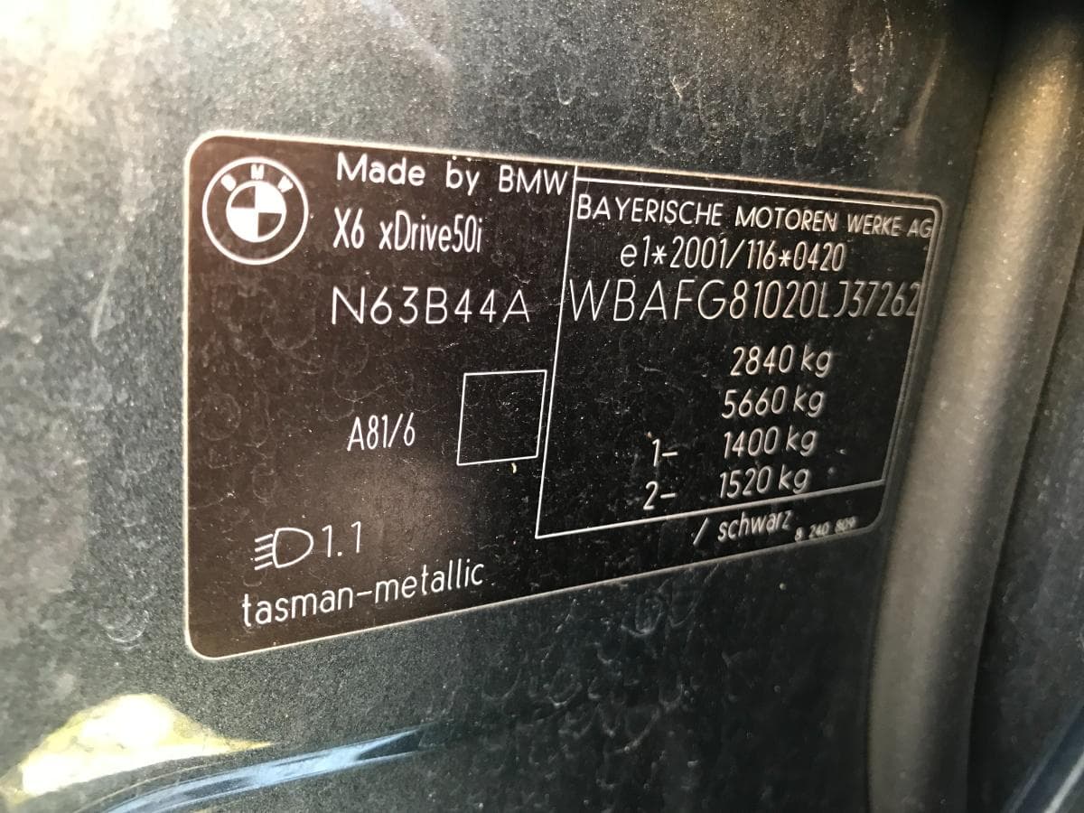 BMW X6 Xdrive 50i · Ano 2008 — imagen 12