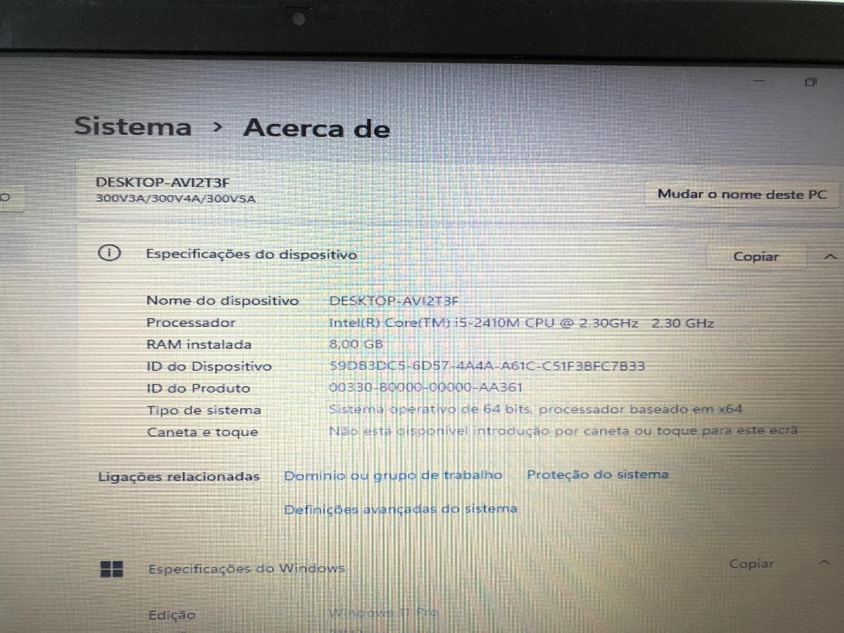 Portátil Samsung np300v3a-s01p — imagem 12