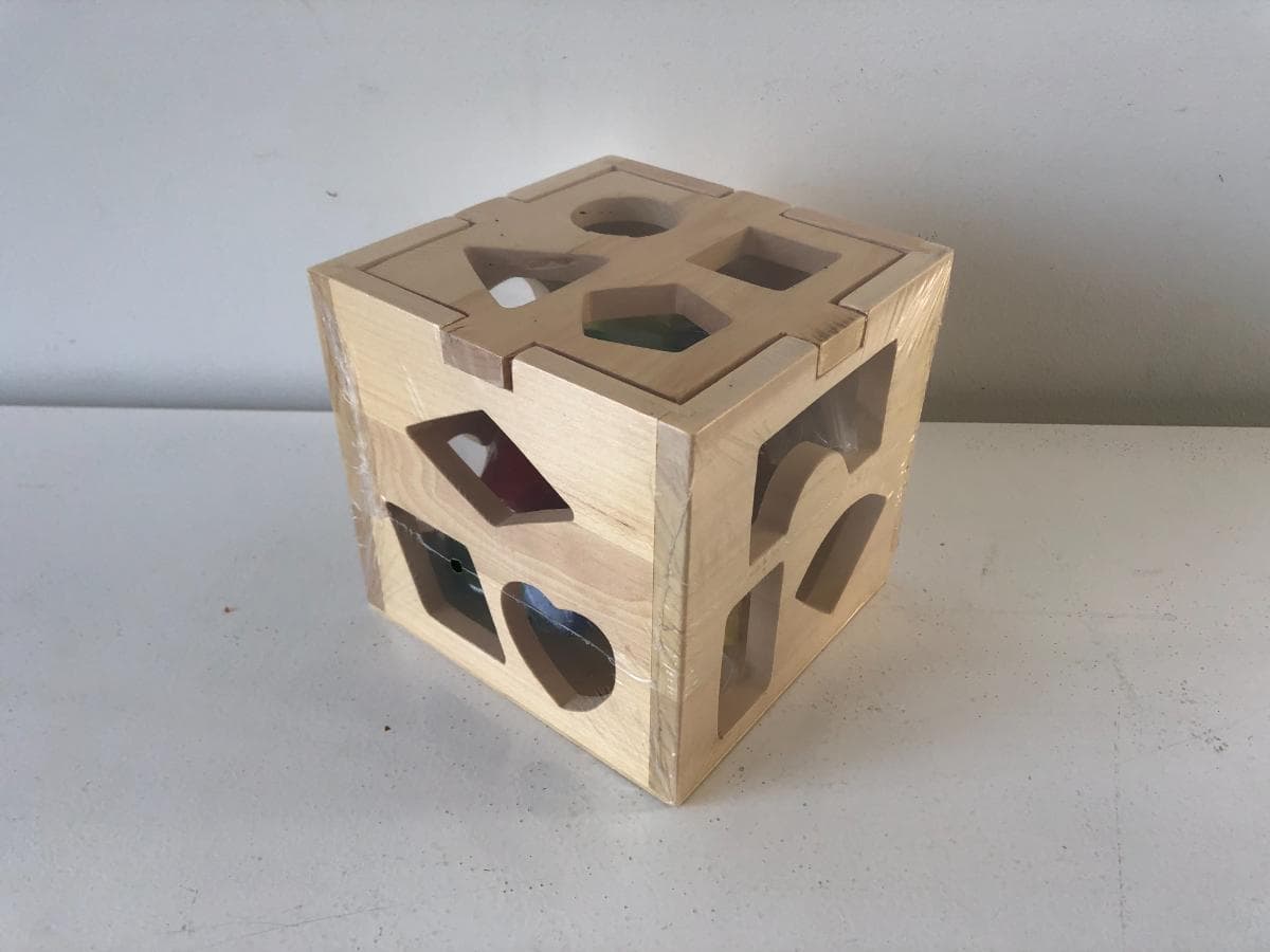 Cubo Encaixe Peças