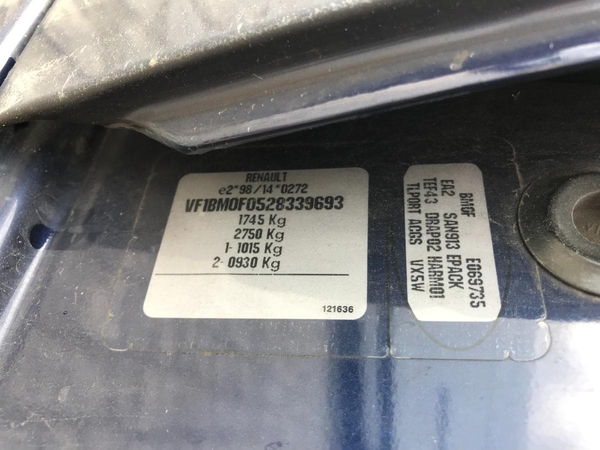 Renault Mégane 1.5 DCI · Ano 2003 — imagen 4