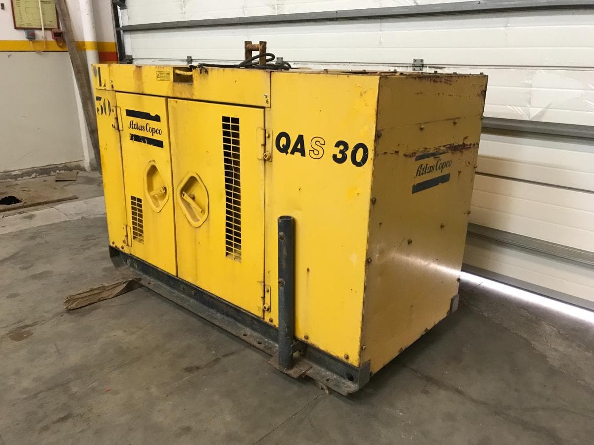Gerador Atlas Copco QAS 30 27kva — imagen 3