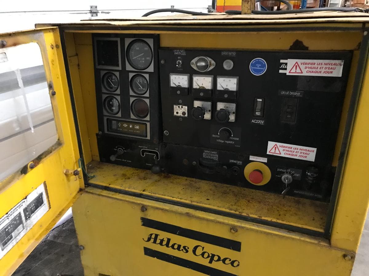 Gerador Atlas Copco QAS 30 27kva — imagen 6