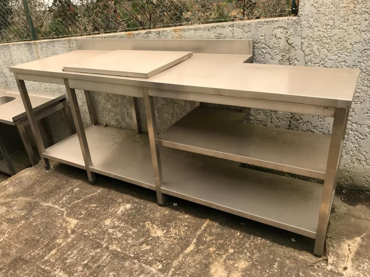 Encimera de acero inoxidable — imagen 3