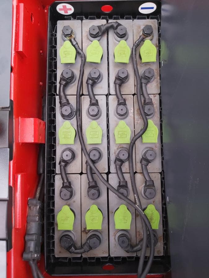 Porta paletes Stacker Linde — imagen 4