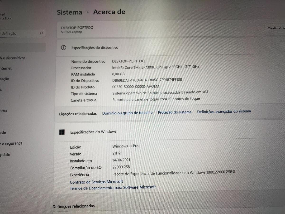 Portátil Microsoft Surface Laptop — imagem 9