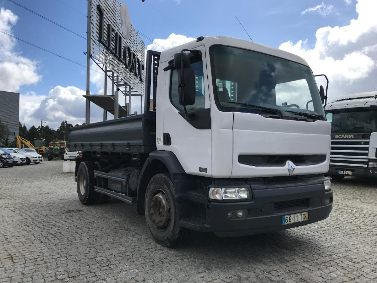 Camião Tribasculante Renault 270 DCI · Ano 2002 — imagen 1