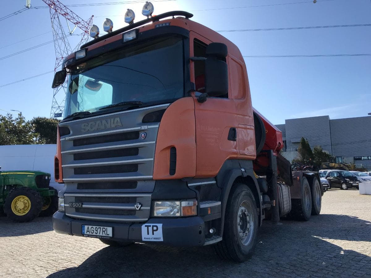Scania 6x4 R500, com Grua Palfinger BK 30000 · Ano 2009 — imagen 3