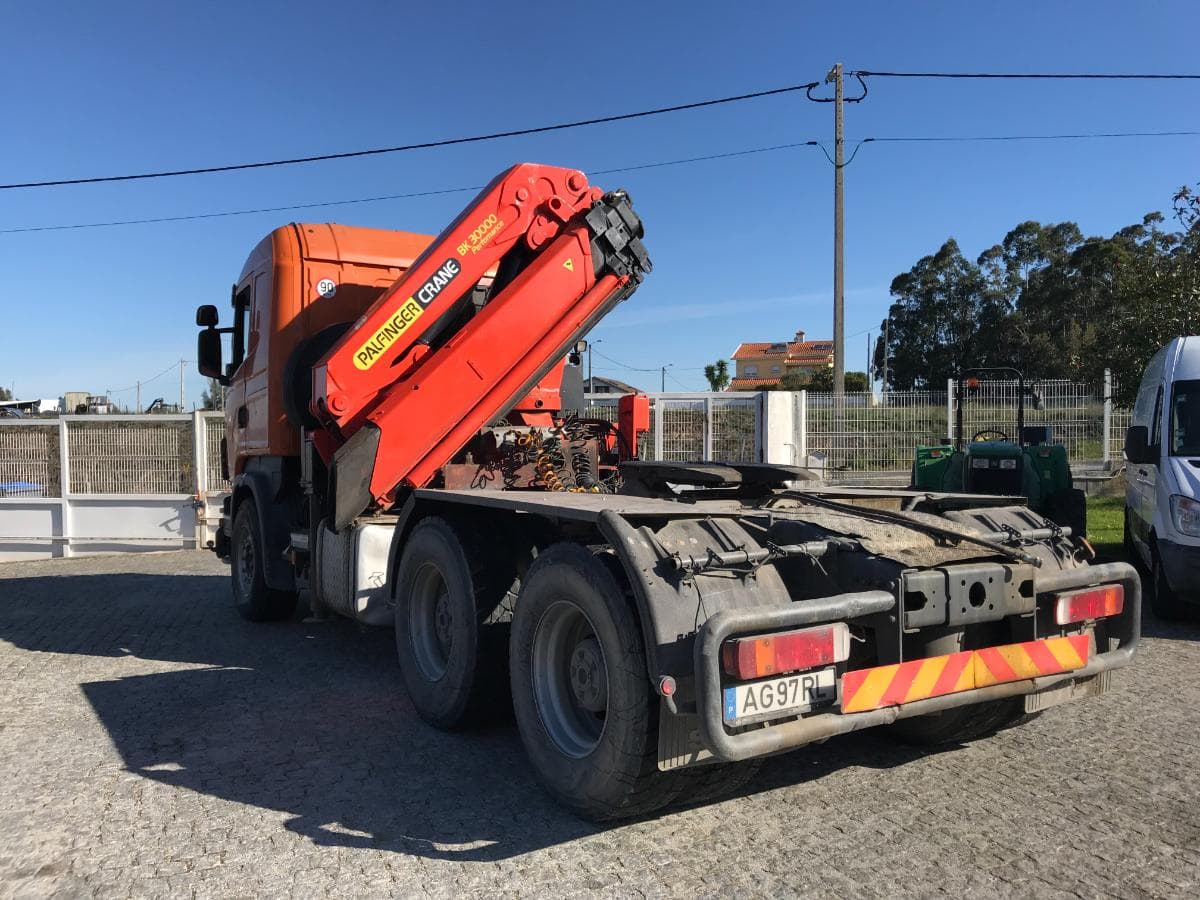 Scania 6x4 R500, com Grua Palfinger BK 30000 · Ano 2009 — imagen 6