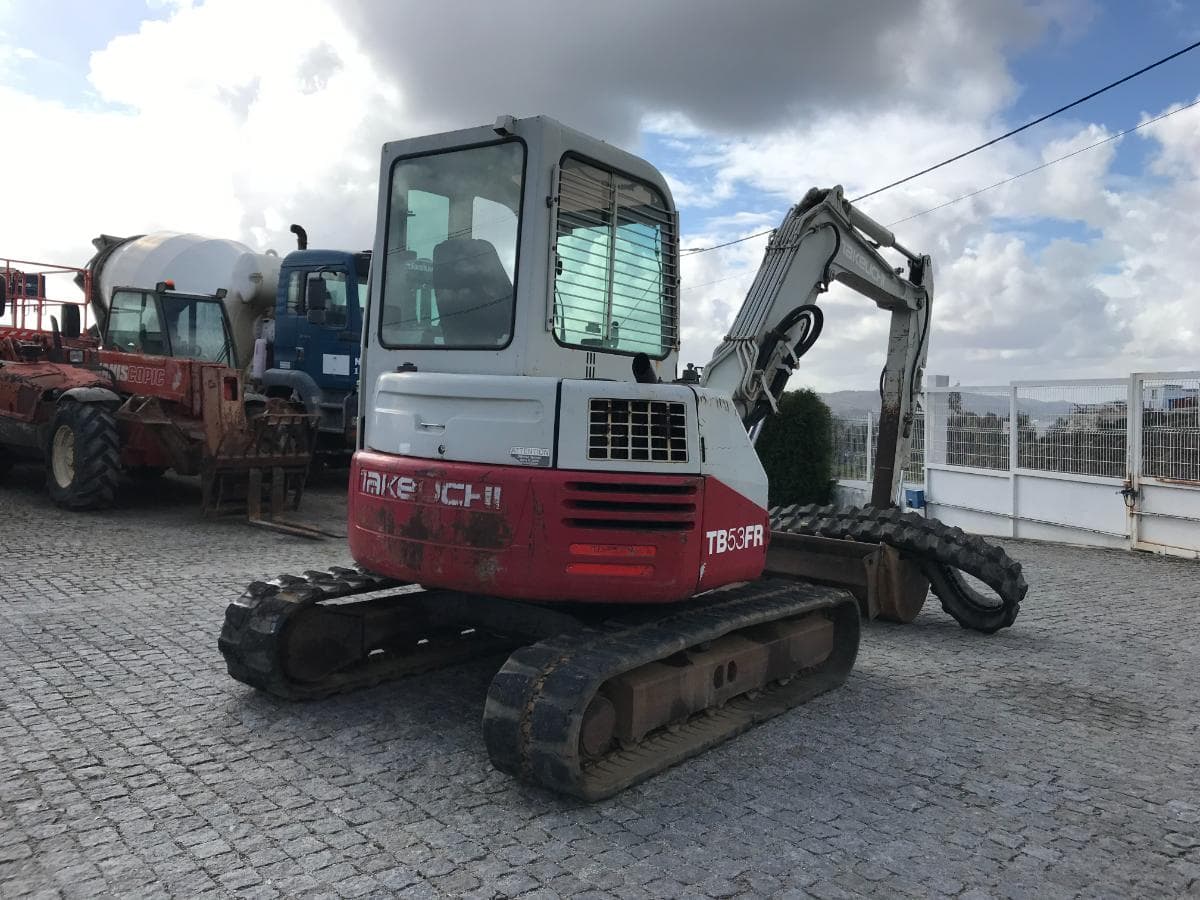 Mini Giratória Takeuchi TB53FR · Ano 2007 — imagen 3