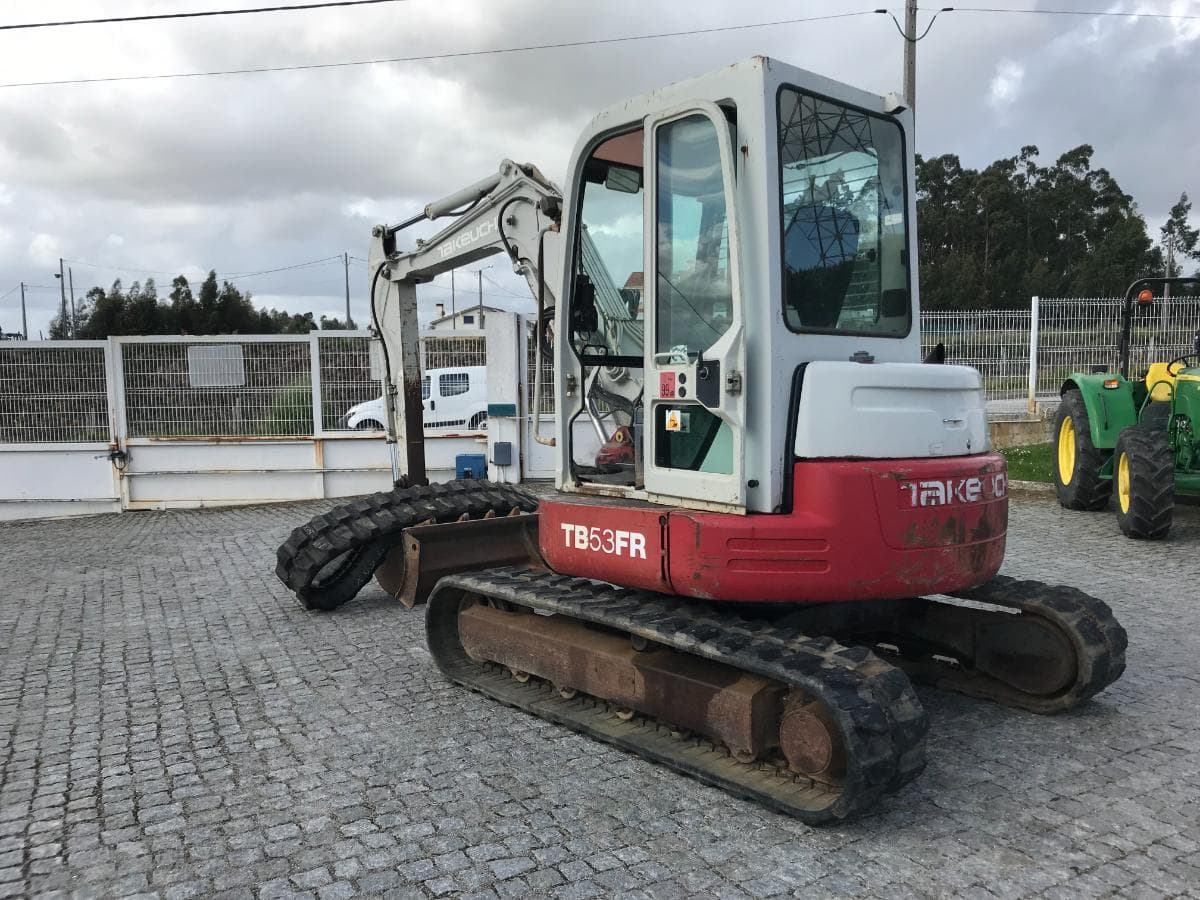 Mini Giratória Takeuchi TB53FR · Ano 2007 — imagen 4