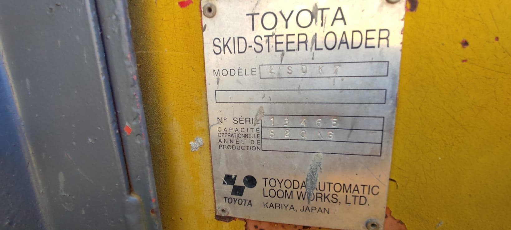 Mini Pá Carregadora Toyota — imagem 13