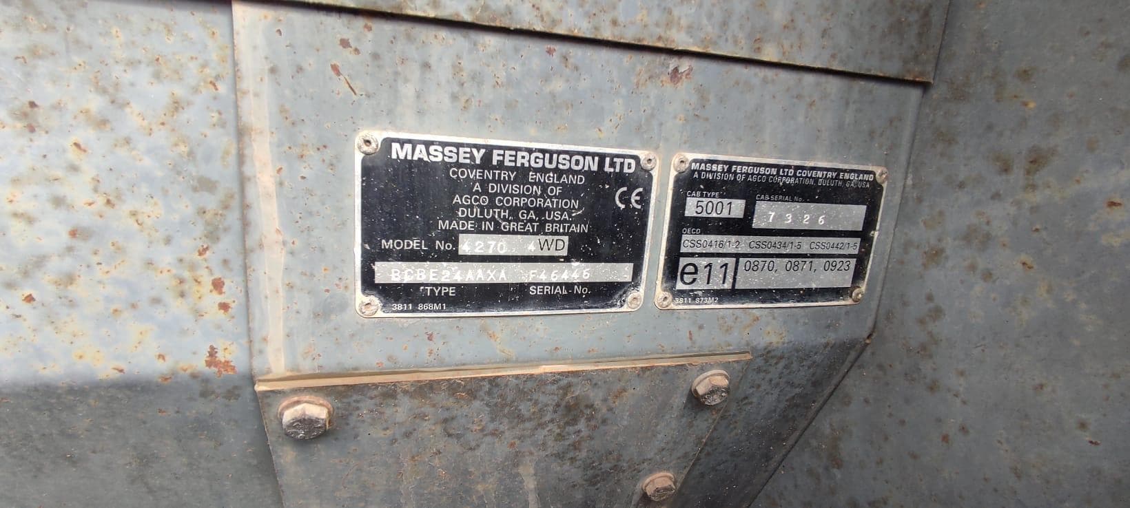 Trator Massey Ferguson 4270 — imagen 11