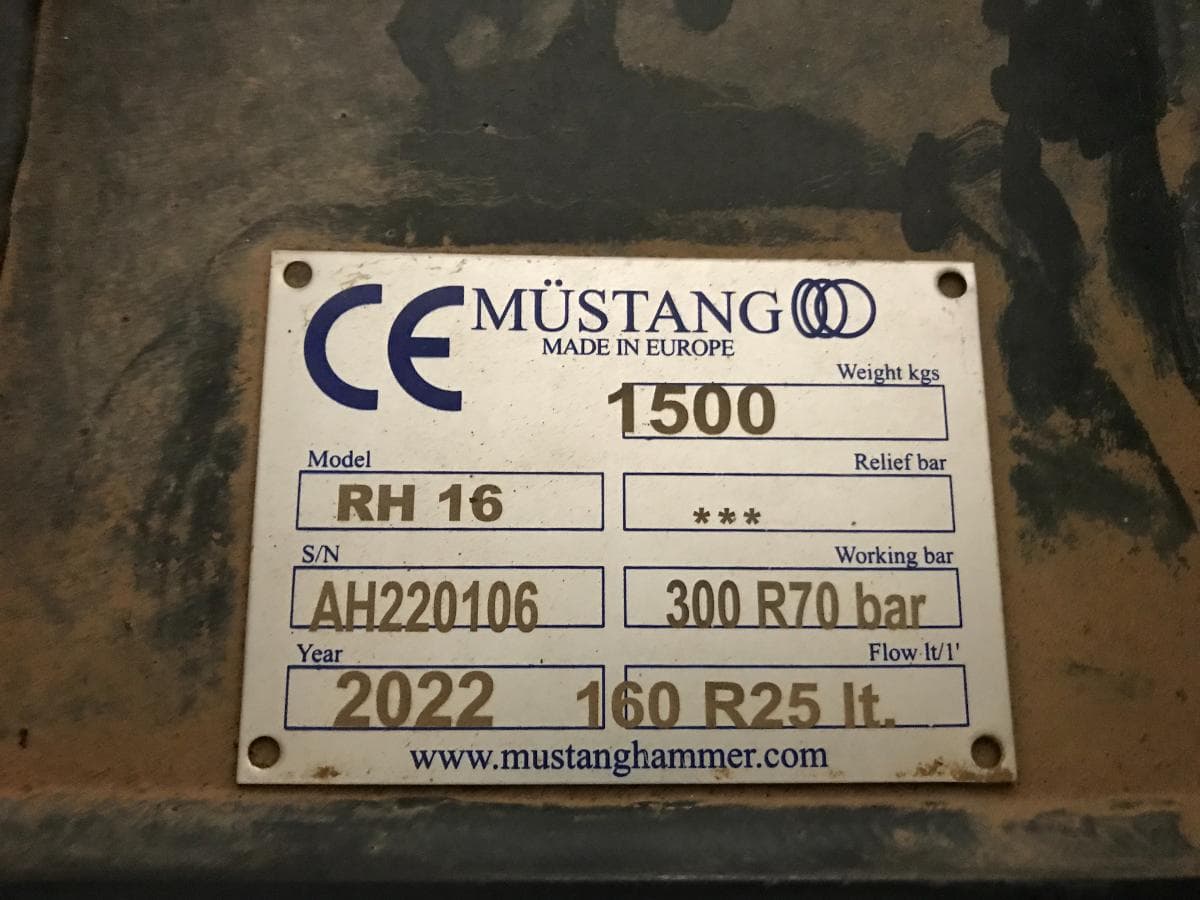 Tesoura Demolição Mustang RH16 — imagem 5