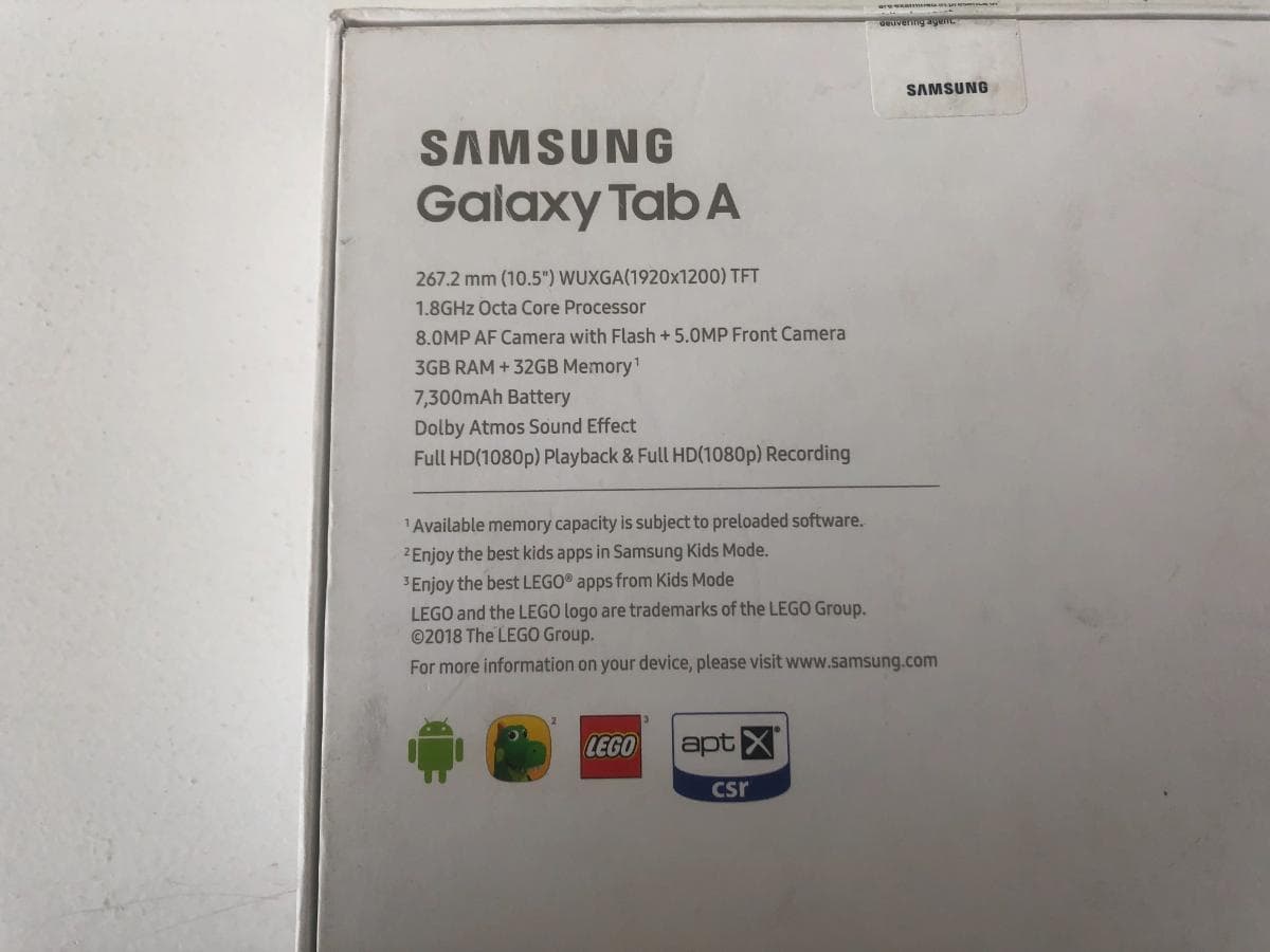 Tablet Samsung Galaxy Tab A — imagen 9
