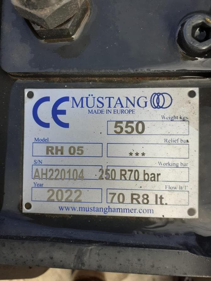 Tesoura Demolição Mustang RH 05 — imagen 4
