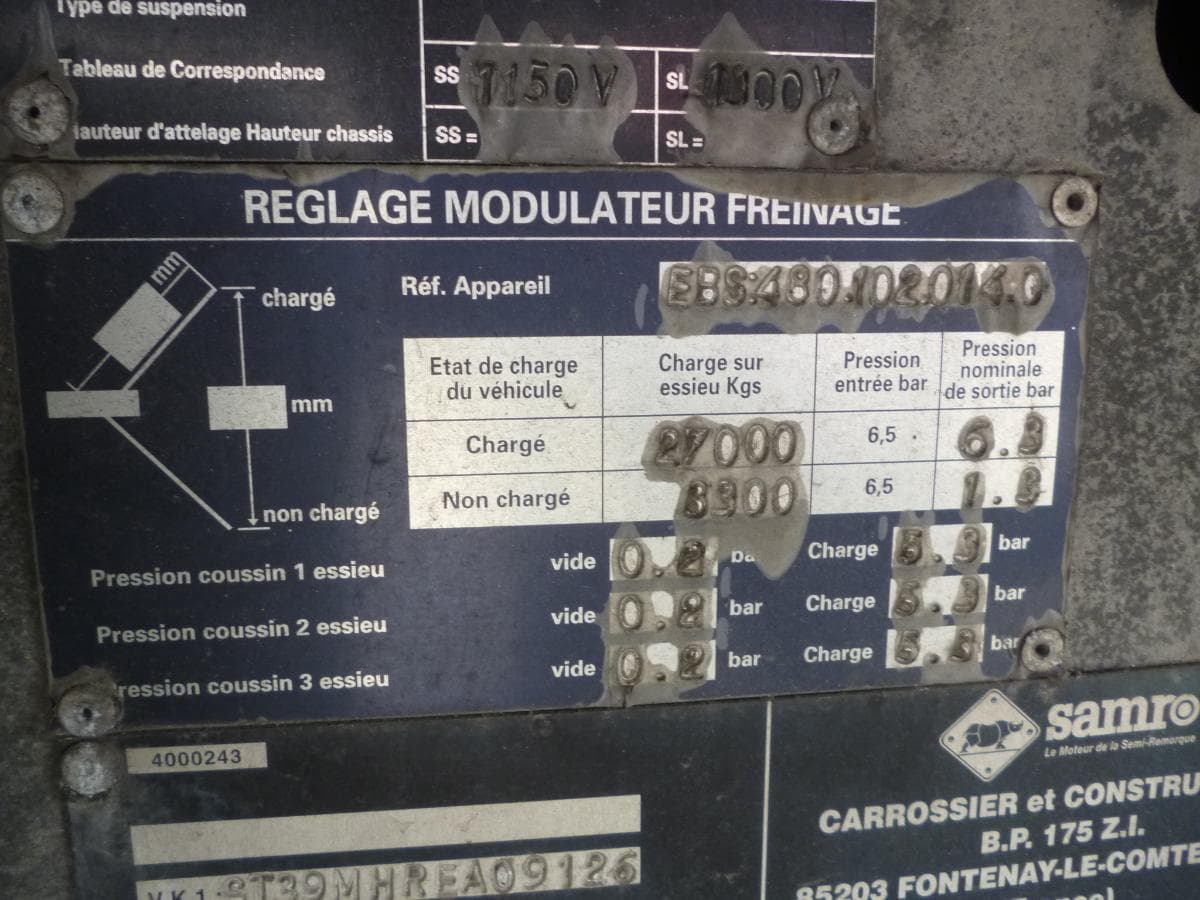 Semirremolque SAMRO ST39MH — imagen 10