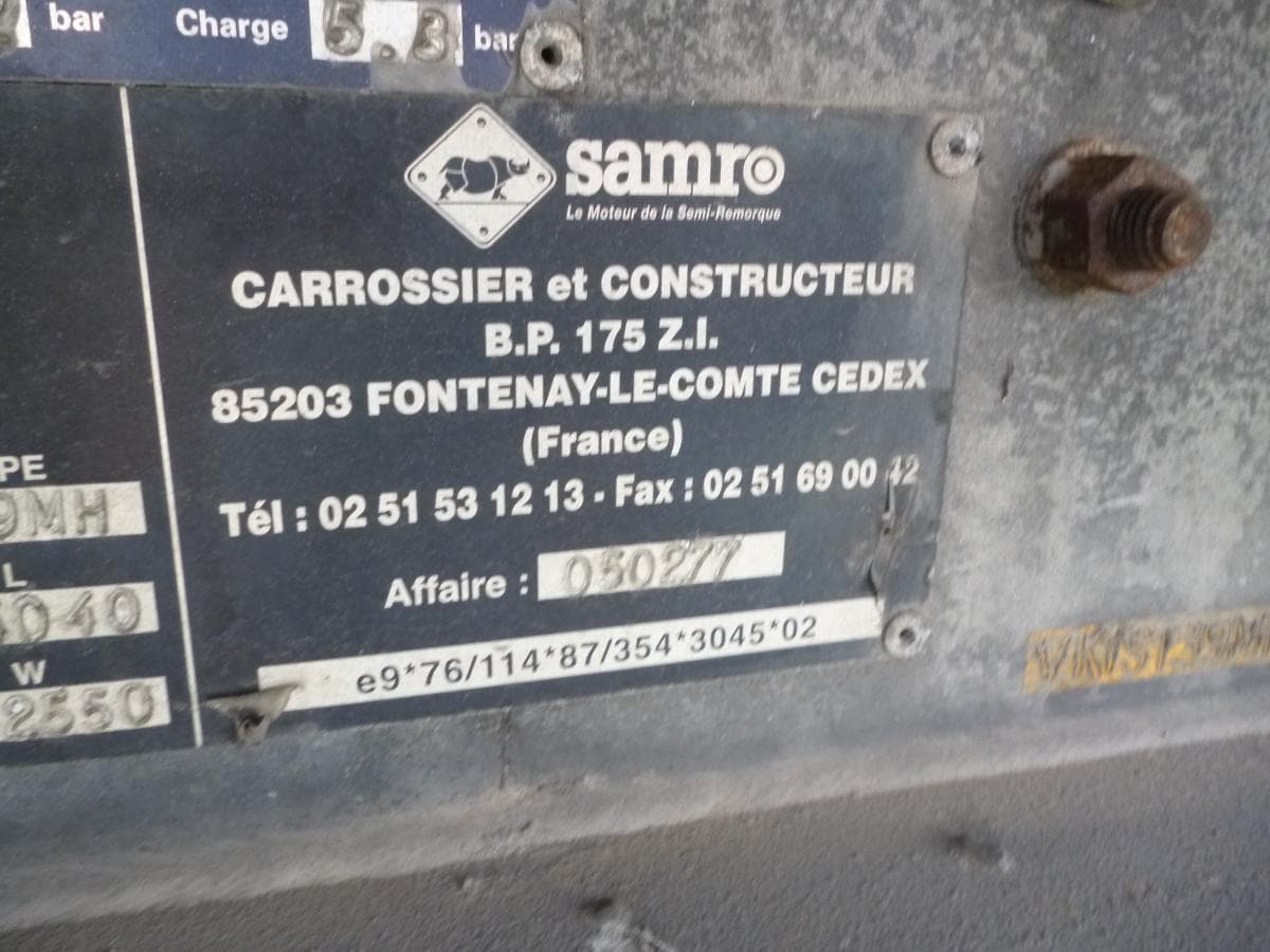 Semirremolque SAMRO ST39MH — imagen 9