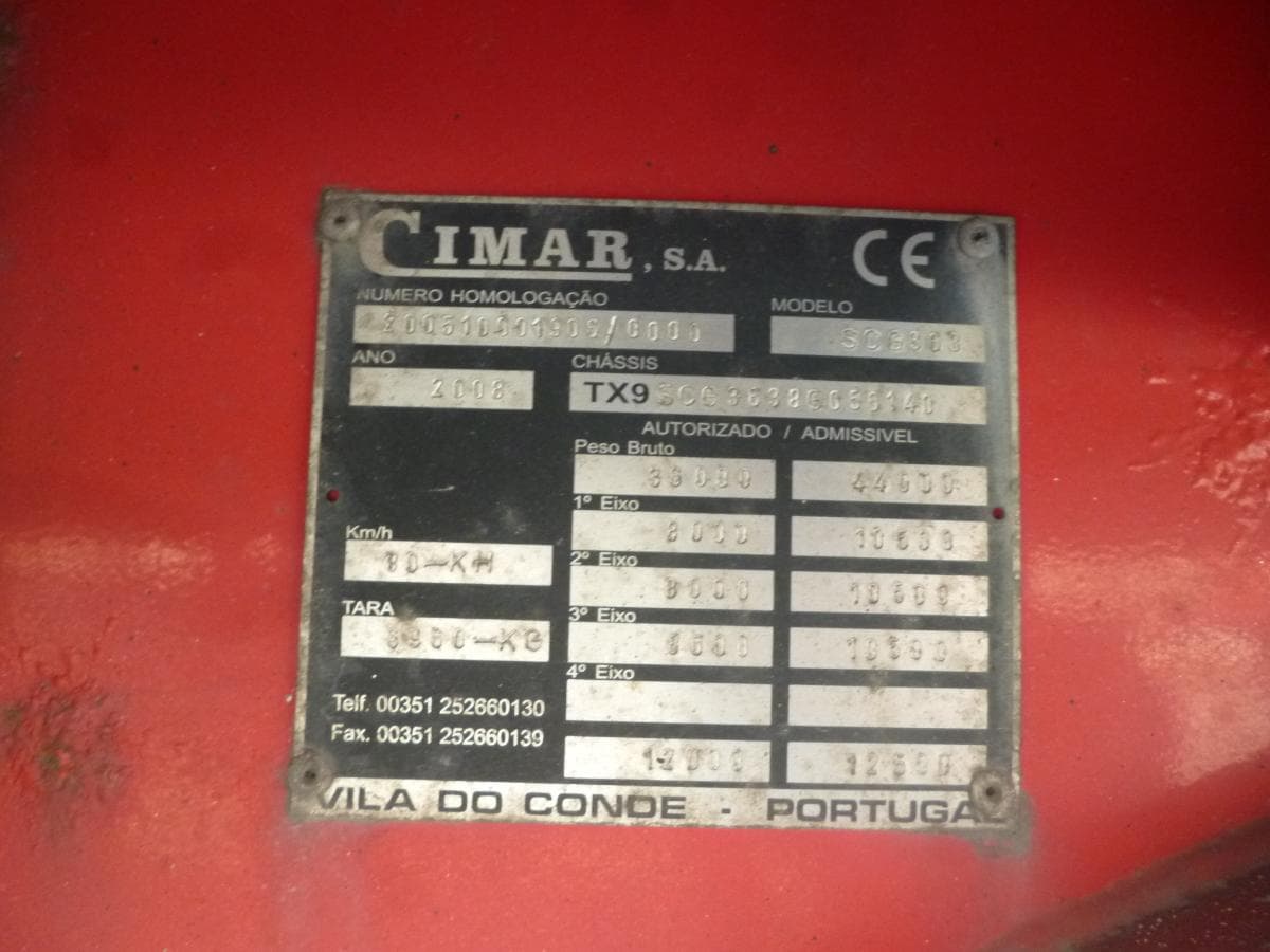 Semirreboque CIMAR SCG363 — imagen 9