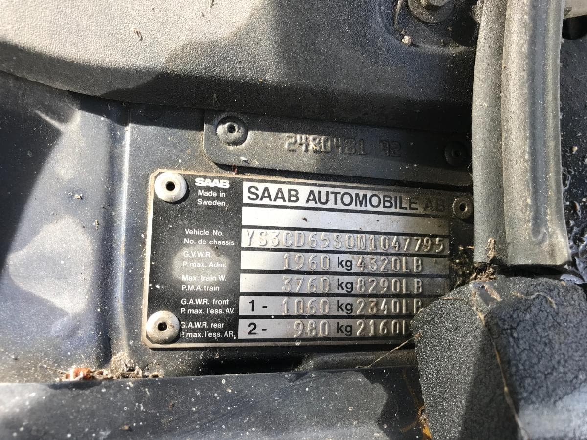 SAAB 9000CS 2.0S · Ano 2002 — imagen 4