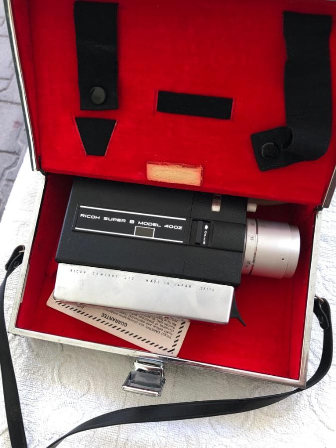 Máquina de filmar Vintage — imagem 5
