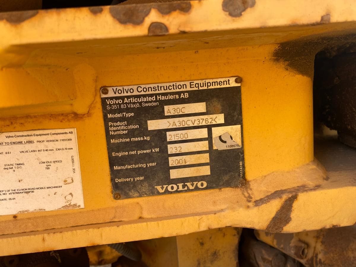 Volquete VOLVO A30 · — imagen 11
