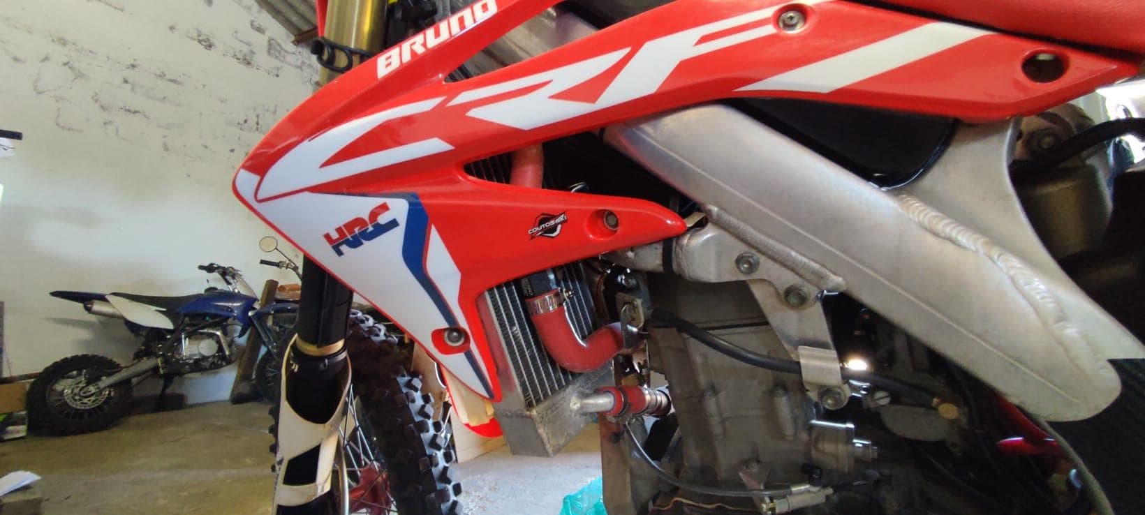 LEILÃO SUSPENSO · Honda CRF 450 R enduro — imagem 8