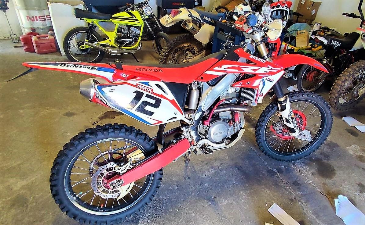 LEILÃO SUSPENSO · Honda CRF 450 R enduro — imagem 3