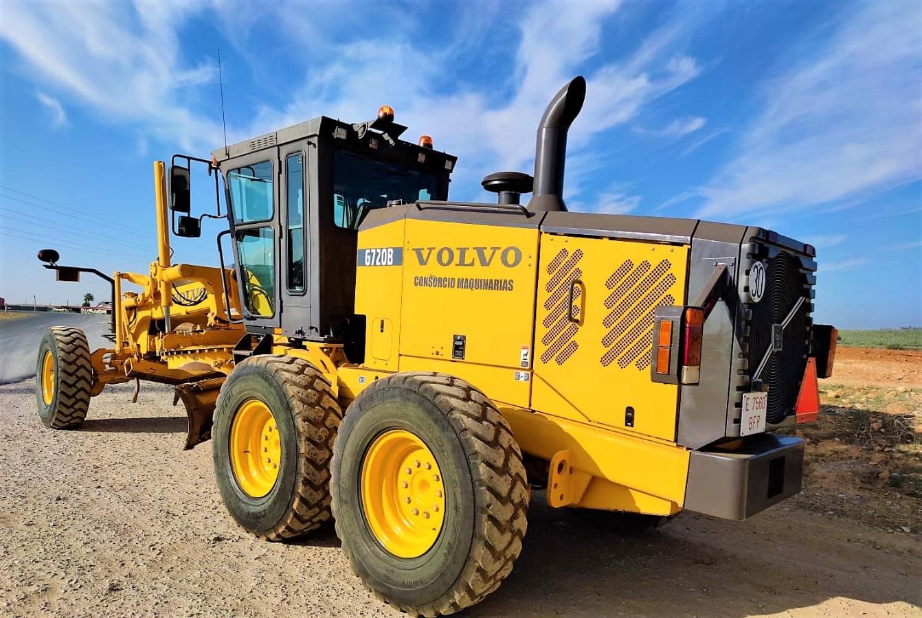 España · Motoniveladora Volvo G720B — imagem 5