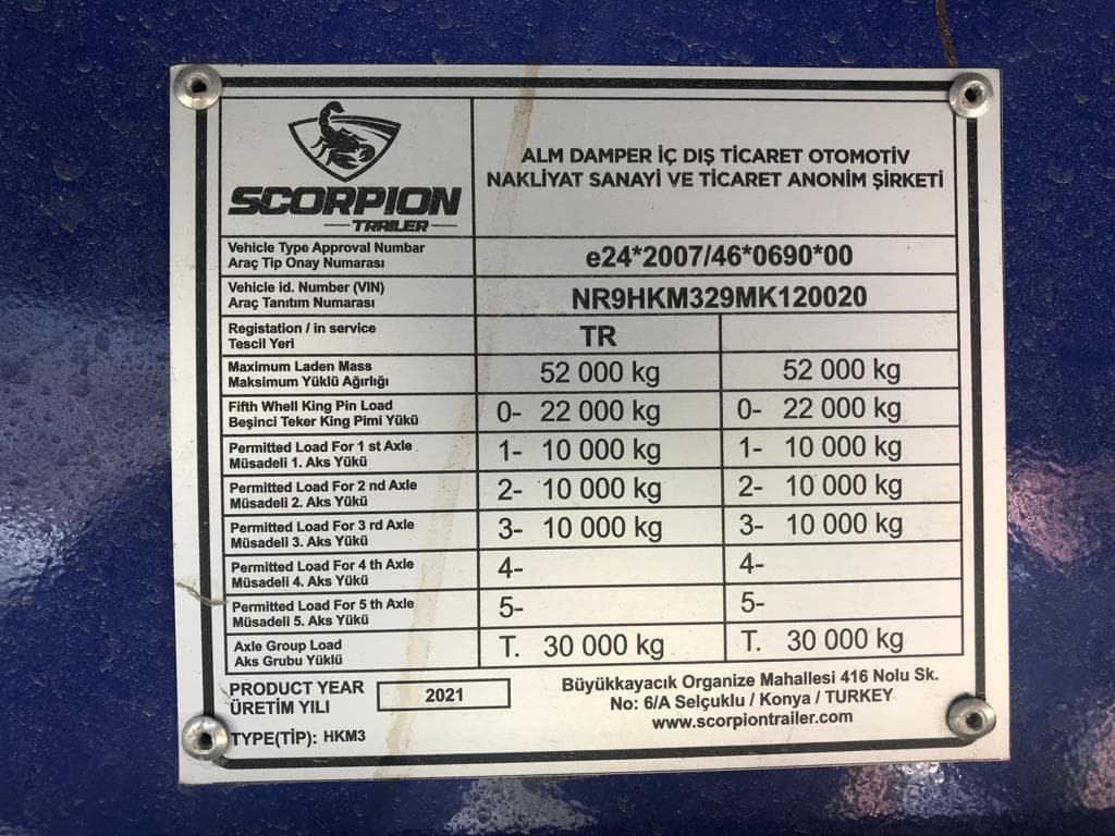 Porta Máquinas Scorpion 3 Eixos · Ano 2021 — imagen 18