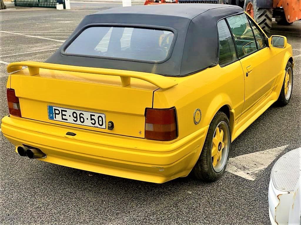 Ford Escort 1.4 GHIA Cabrio - 1988 — imagem 2