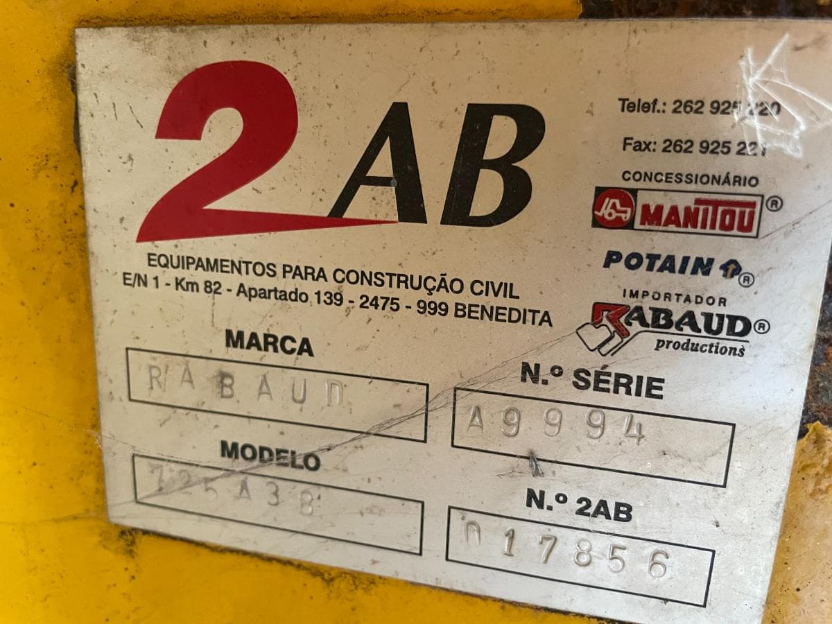Betoneira Empilhador Telescópico — imagen 3
