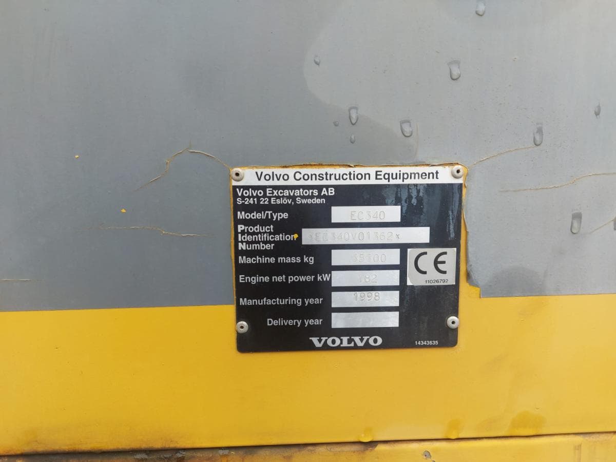 Escavadora Rastos Volvo EC 340 — imagen 29