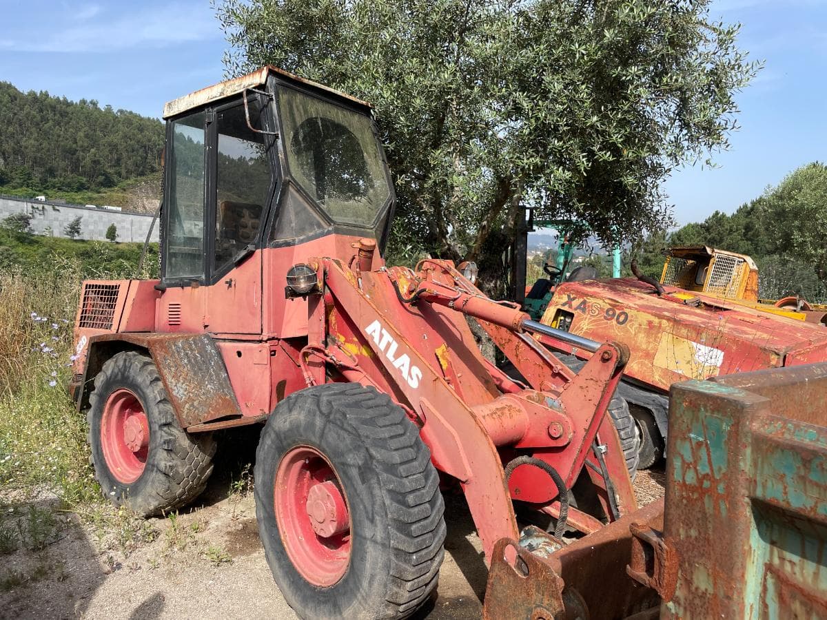 Pá Carregadora Rodas Atlas Weyhausen 52 D — imagen 1