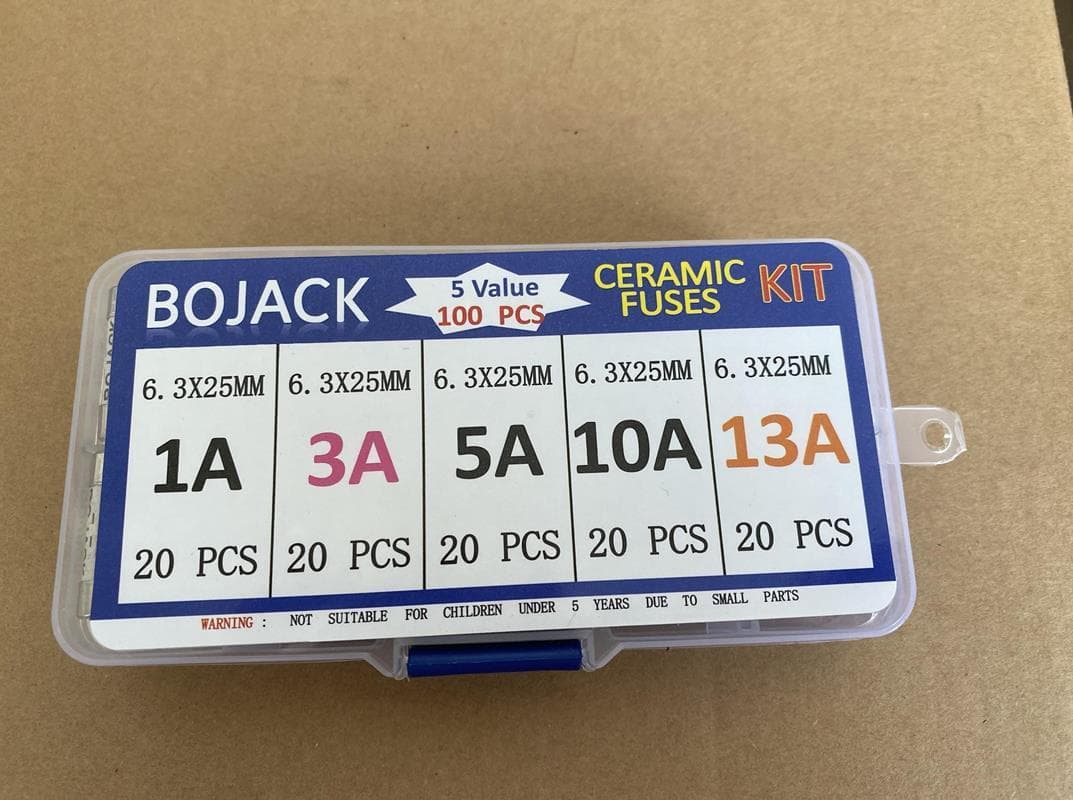 Kit Fusíveis Cerâmica — image 1