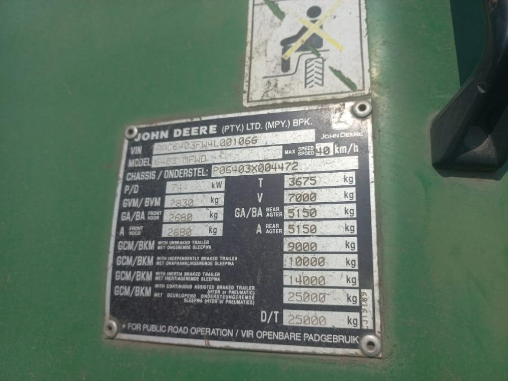 Tractor John Deere · — imagen 10
