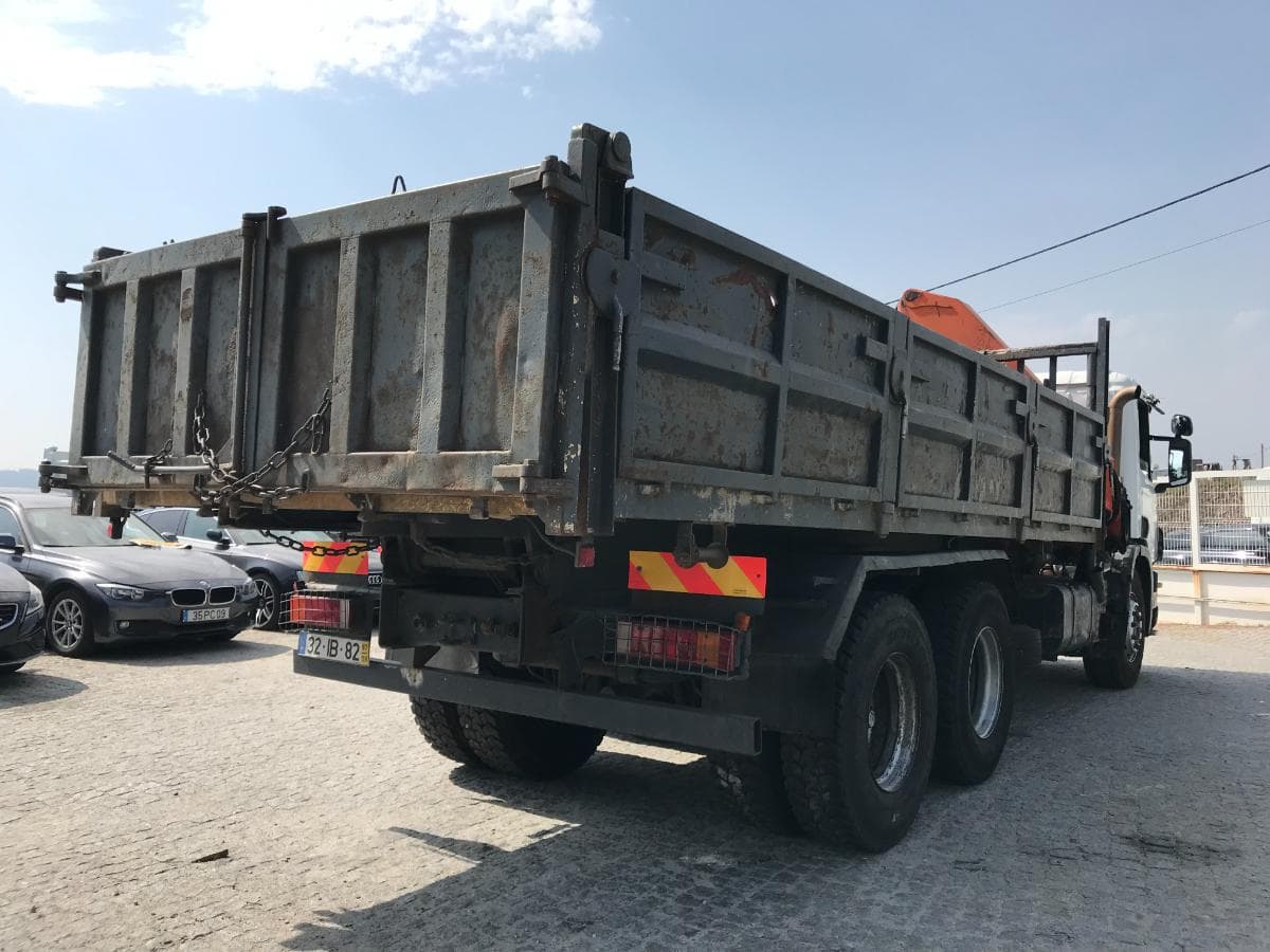 Scania Basculante com Grua Palfinger PK 15500 · Ano 1997 — imagen 6
