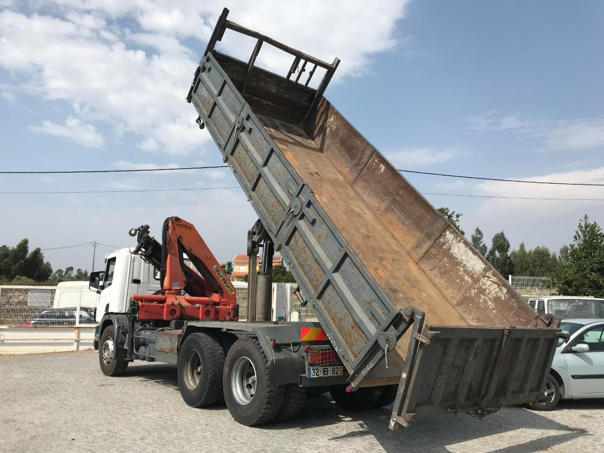 Scania Basculante com Grua Palfinger PK 15500 · Ano 1997 — imagen 11