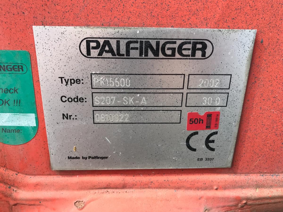 Scania Basculante com Grua Palfinger PK 15500 · Ano 1997 — imagen 17