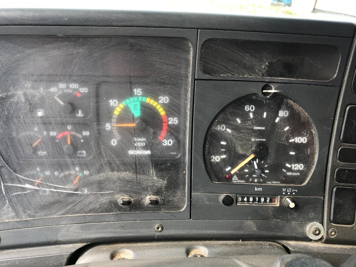 Scania Basculante com Grua Palfinger PK 15500 · Ano 1997 — imagen 31