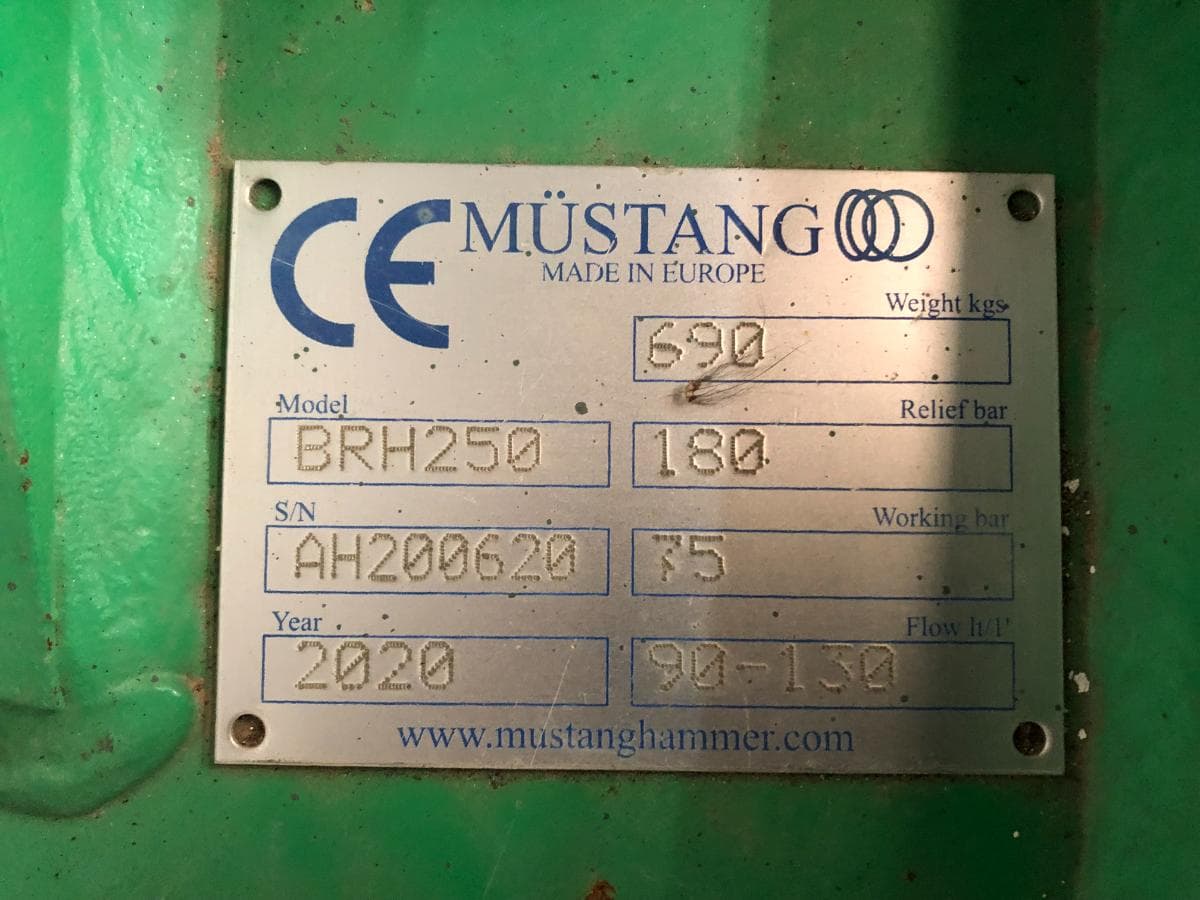 Martelo Mustang BRH250 — imagen 6