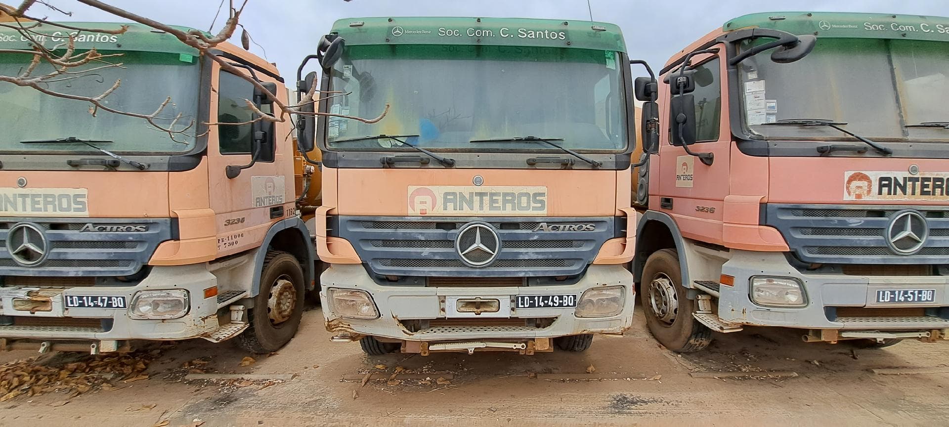 Camião autobetoneira MERCEDES BENZ 3236 — imagen 4