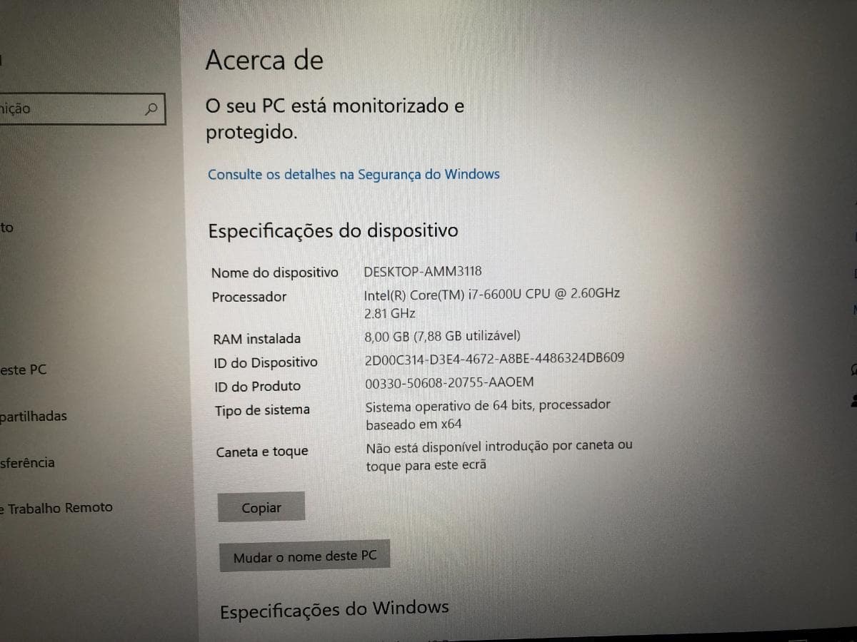 Portátil Lenovo T470s — imagem 10