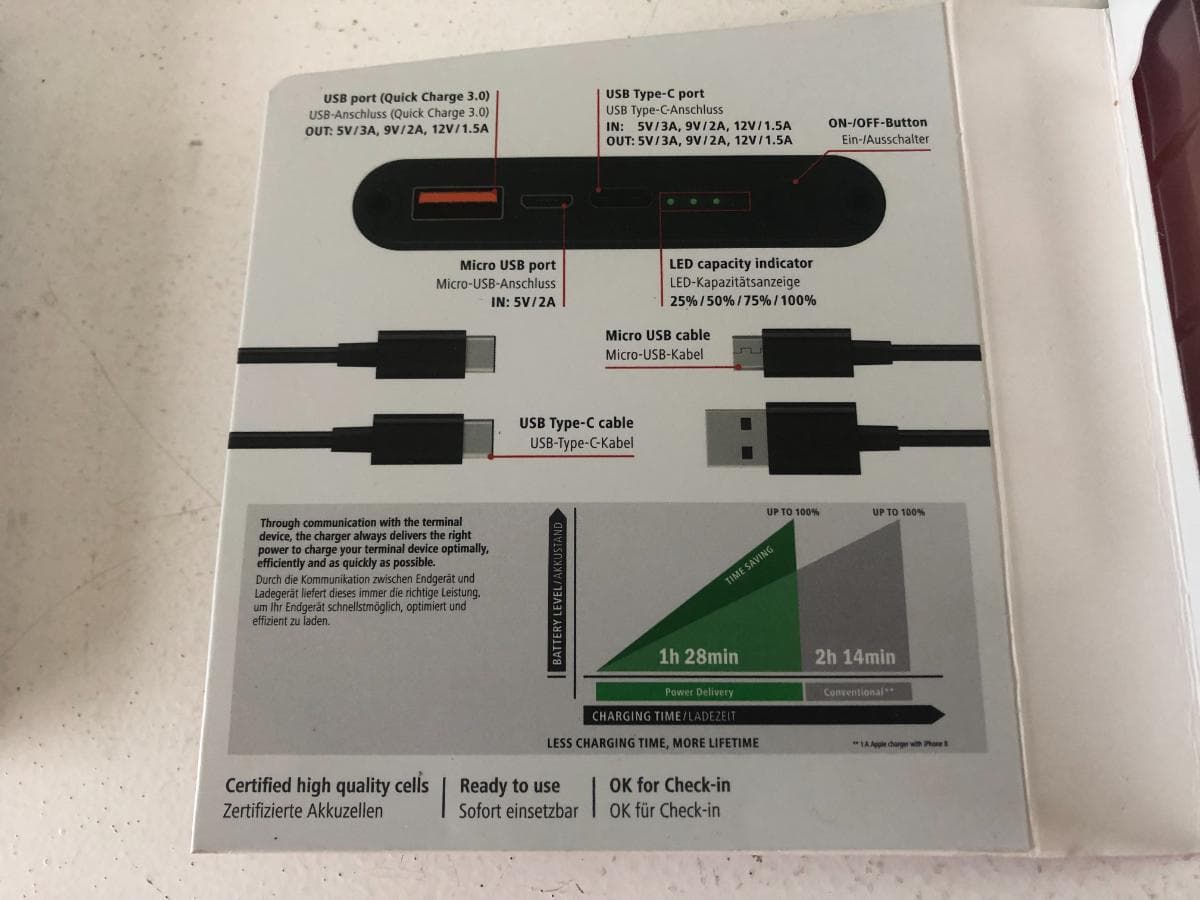 Batería externa Hama — imagen 8