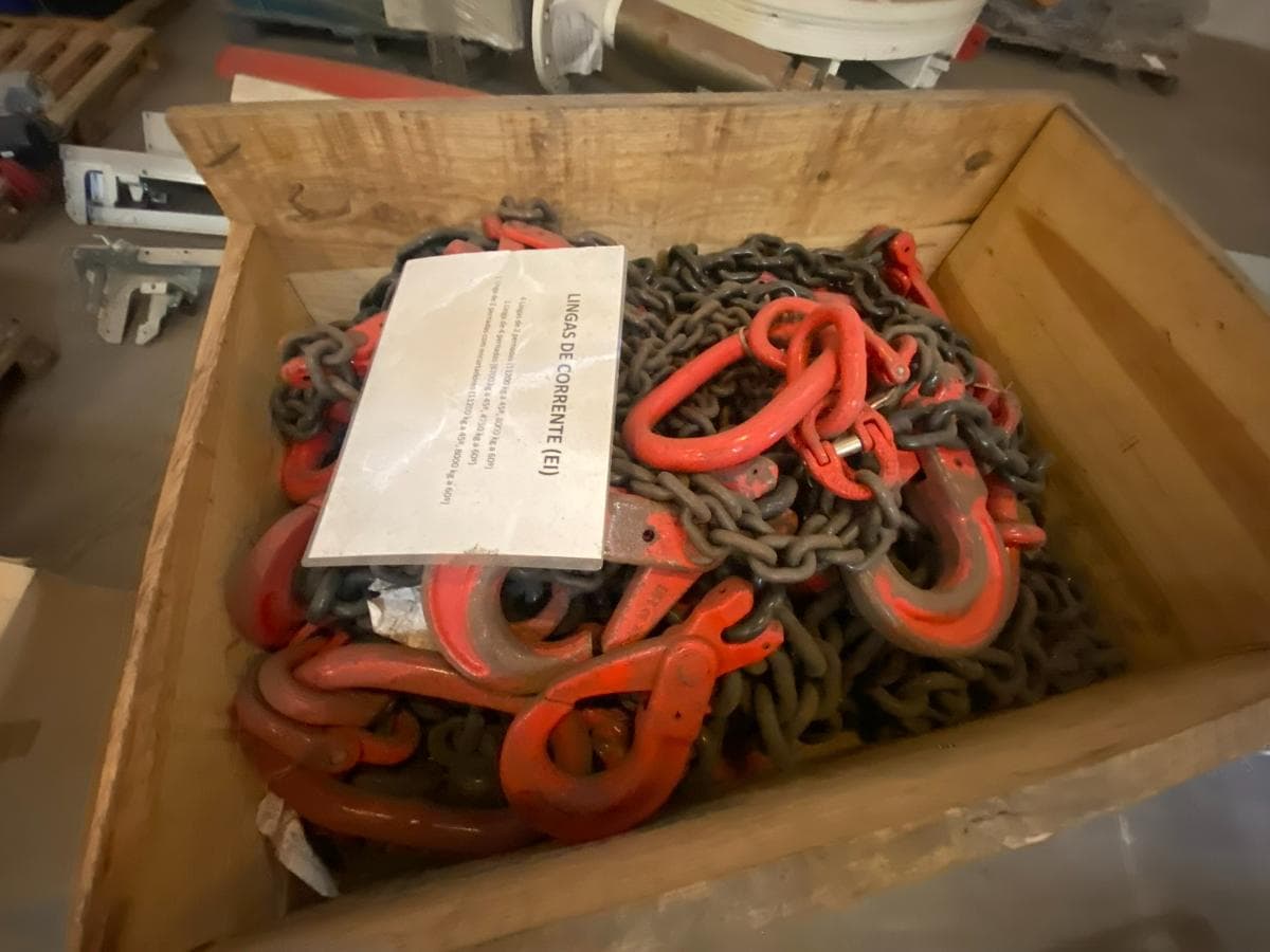 Lingas de corrente + Correntes de aço — imagem 5