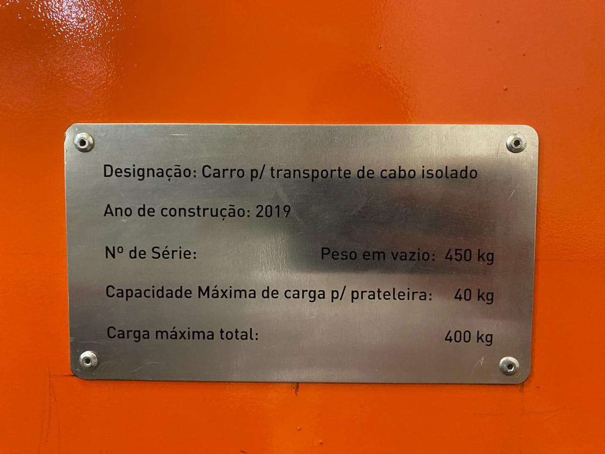 Carro para transporte de cabo isolado — imagen 6