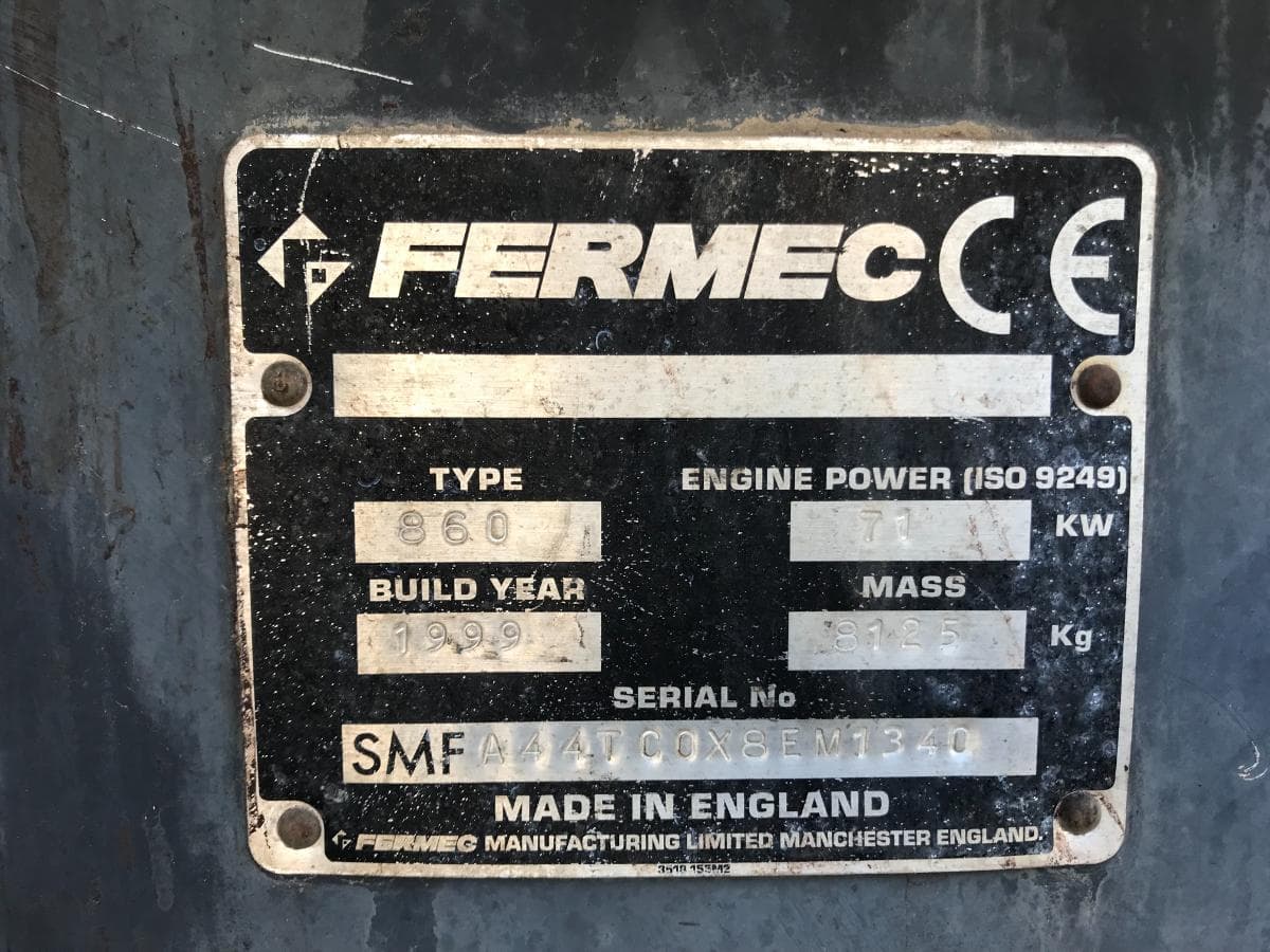 Retroescavadora Fermec 860 — imagen 18