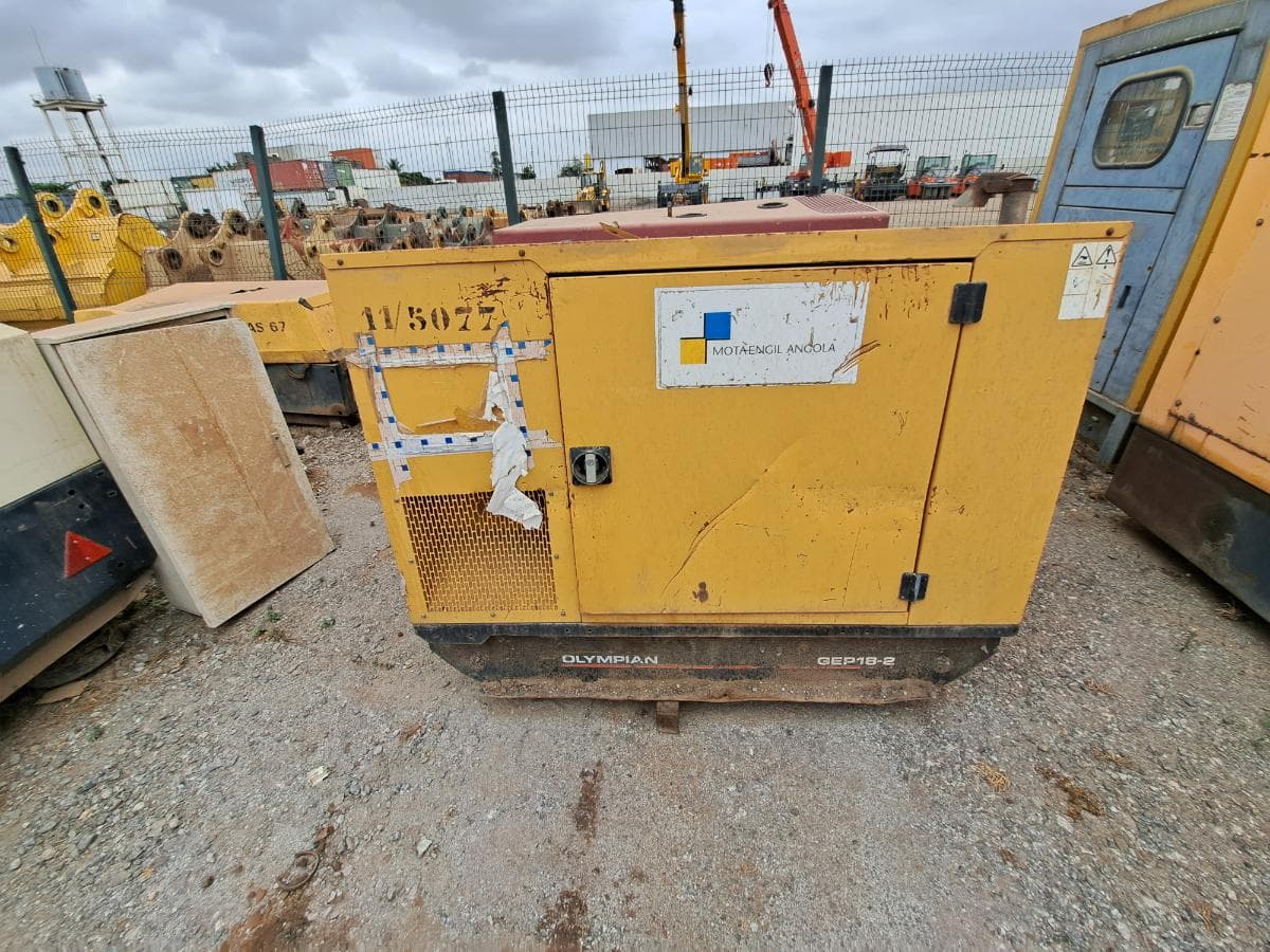 Grupo Eletrogéneo (17Kva) OLYMPIAN GEP18 · Viana