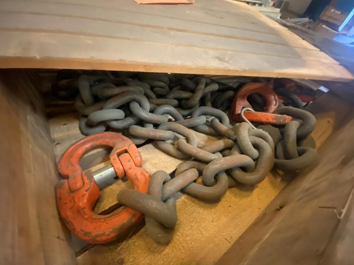 Lingas de corrente + Correntes de aço — imagem 6